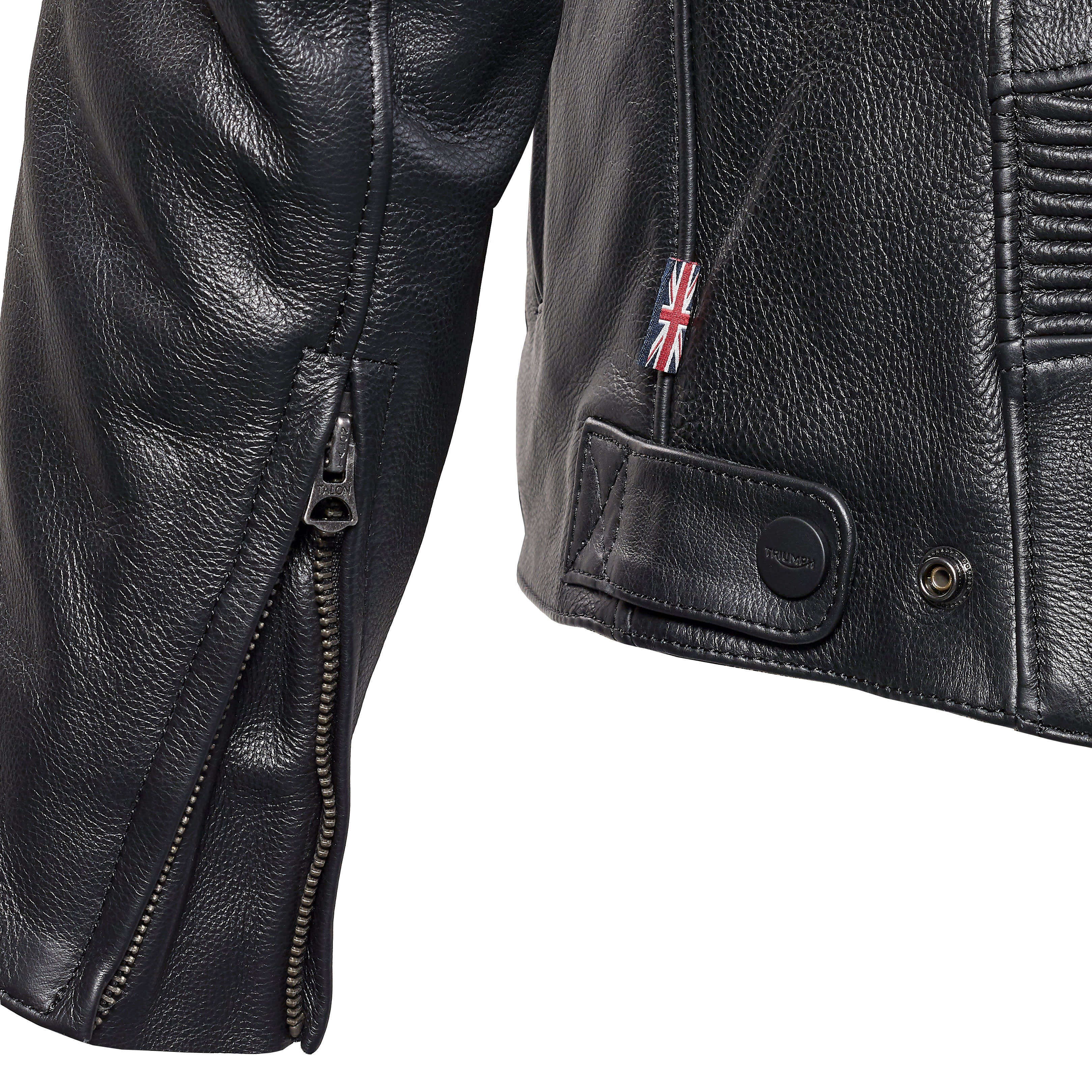 TRIUMPH BRADDANレザージャケットsサイズ Men's Braddan Sport Blue Jacket | Motorcycle Clothing